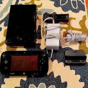 Wii U with Mario kart 8